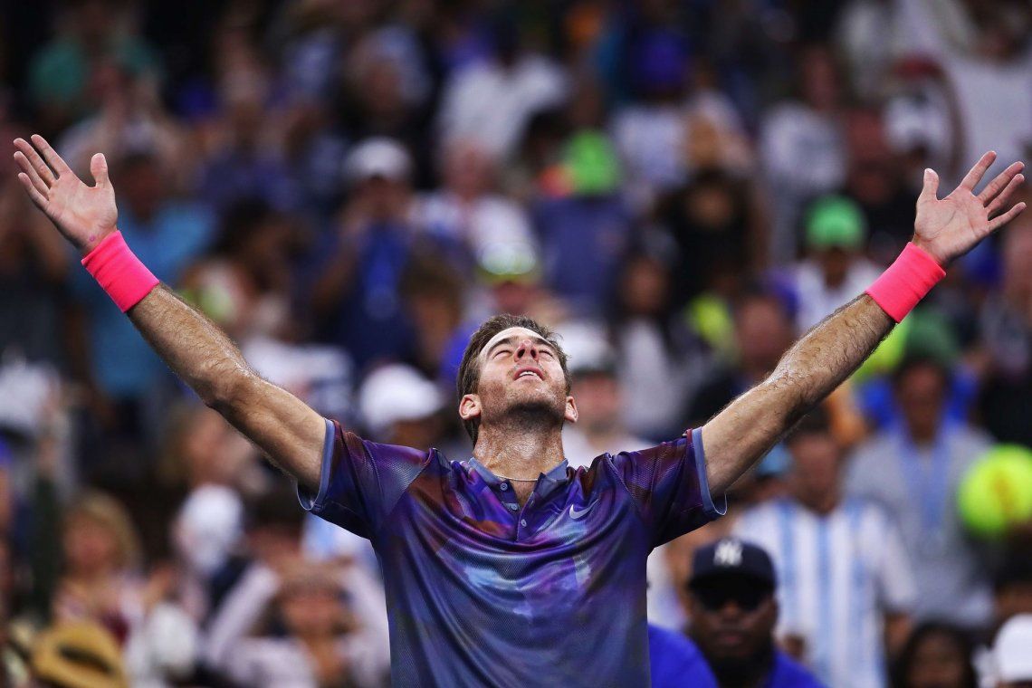 Del Potro derrotó a Federer y sigue haciendo historia