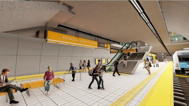 La línea F tendrá 12 estaciones y una extensión de 9,8 kilómetros.
