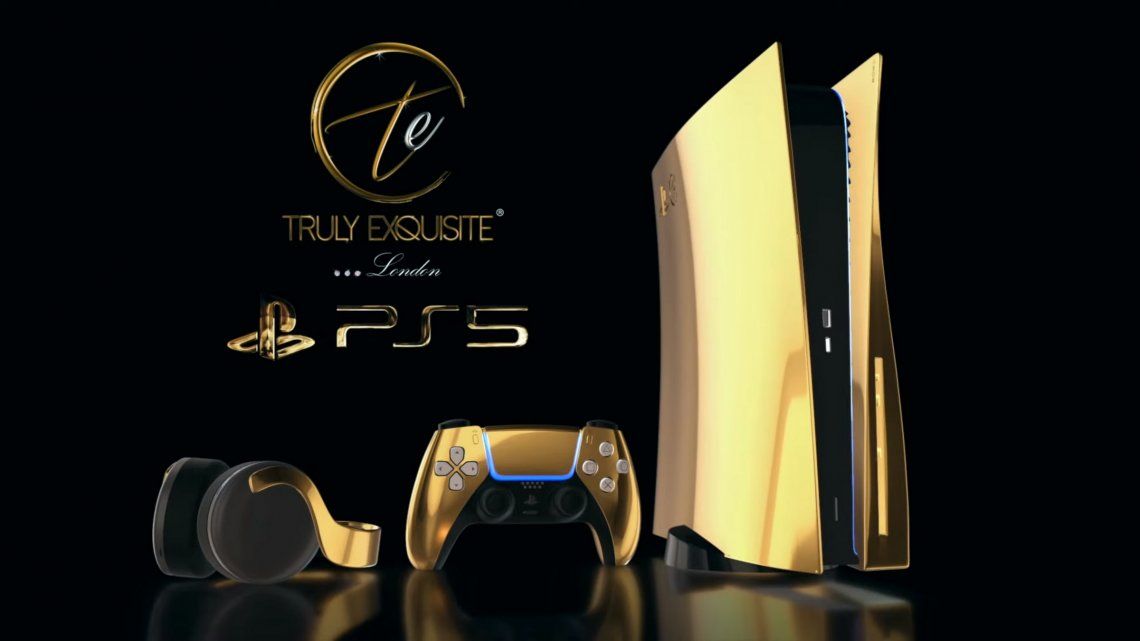 Revelan el precio de la PlayStation 5 bañada en oro