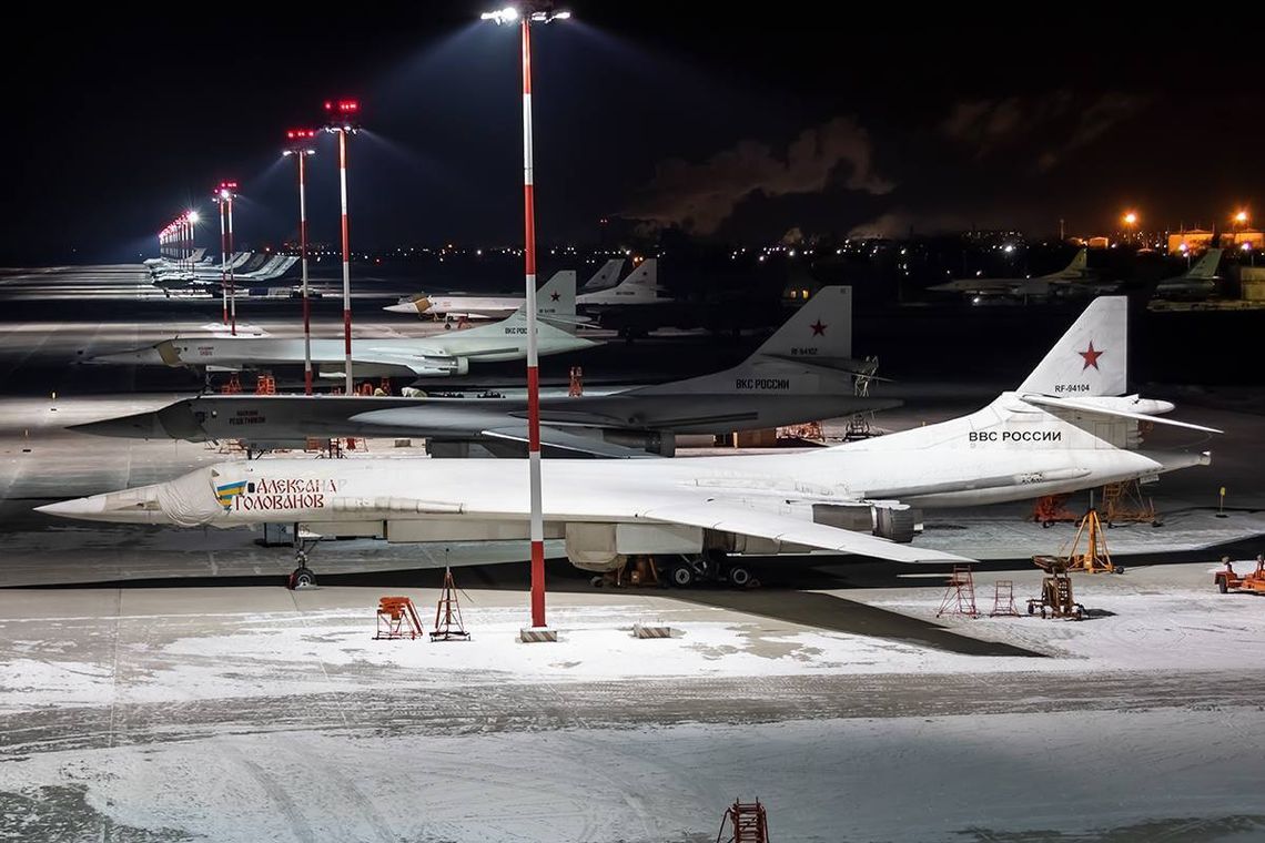Aviones nucleares de la flota de Rusia. 