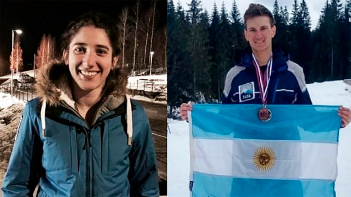 Francesca Baruzzi y Franco Dal Farra, los abanderados de la Argentina en los Juegos Olímpicos de Invierno Beijing 2022