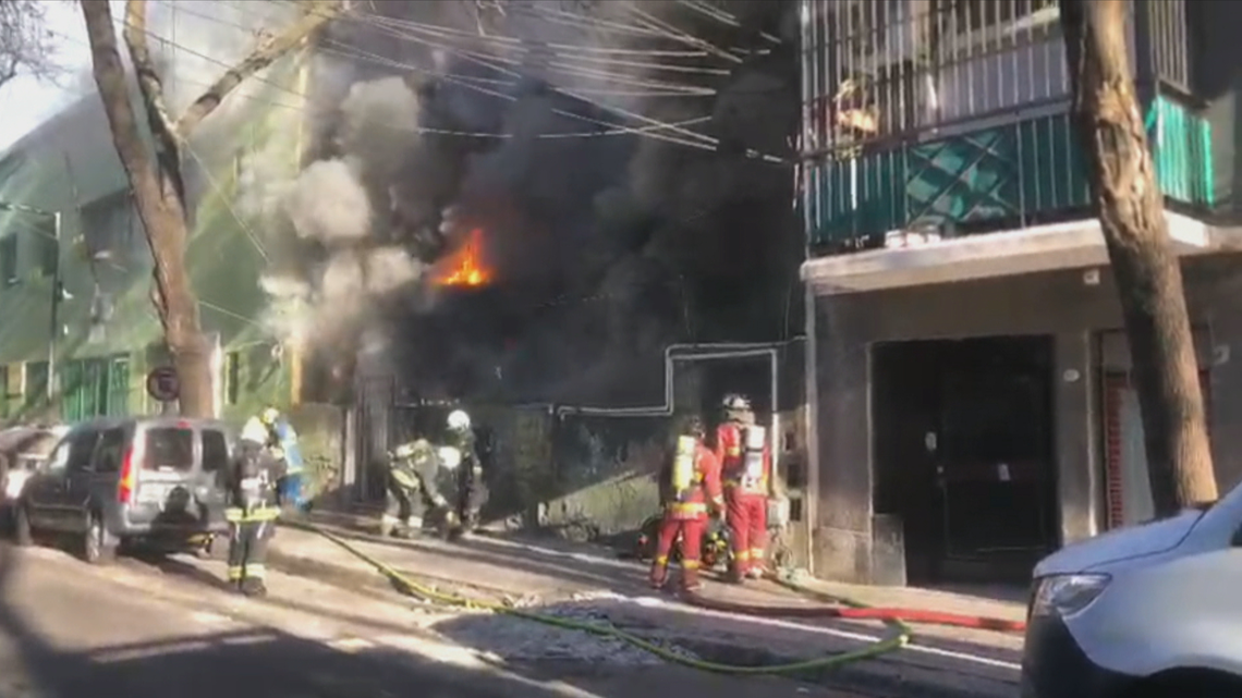 El incendio ocurrió en Wenceslao Villafañe al 400.