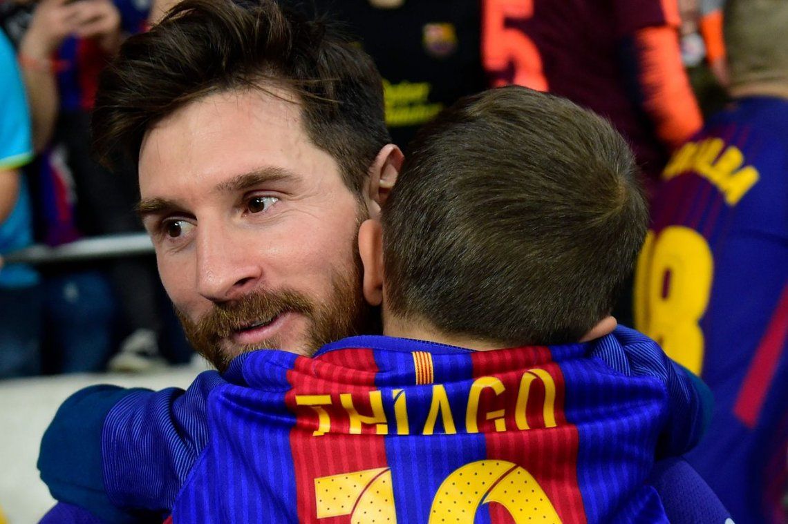 El video que emocionó a Lionel y Thiago Messi en el regreso de ShowMatch