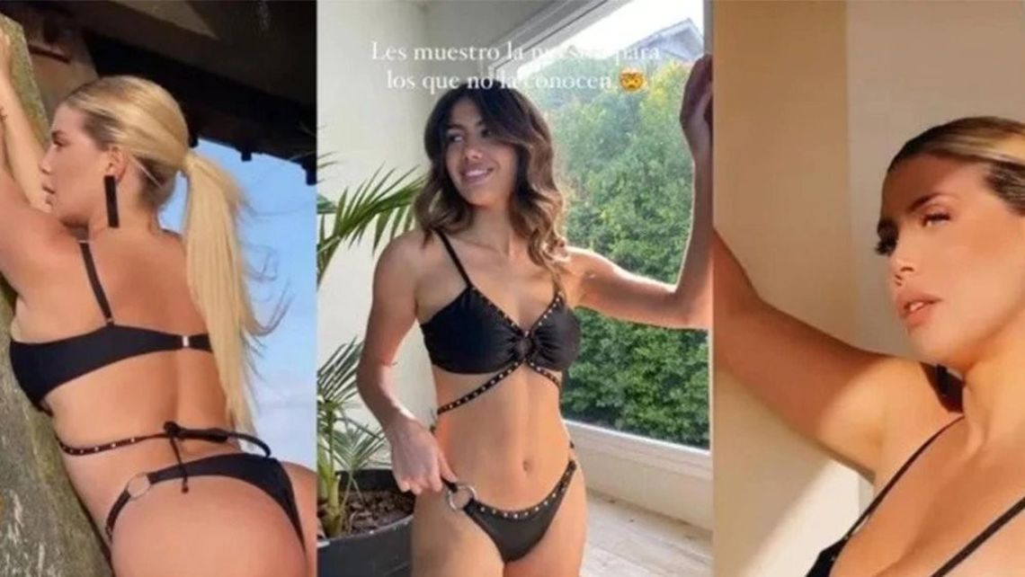 Wanda Nara fue señalada por plagio en una línea de trajes de baño.