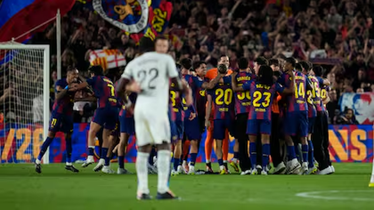 Barcelona le ganó 2 a 0 a Real Madrid y se consagró campeón de la Liga ...