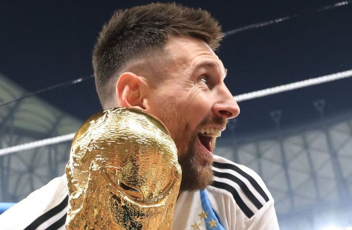 Lionel Messi y la copa del mundo