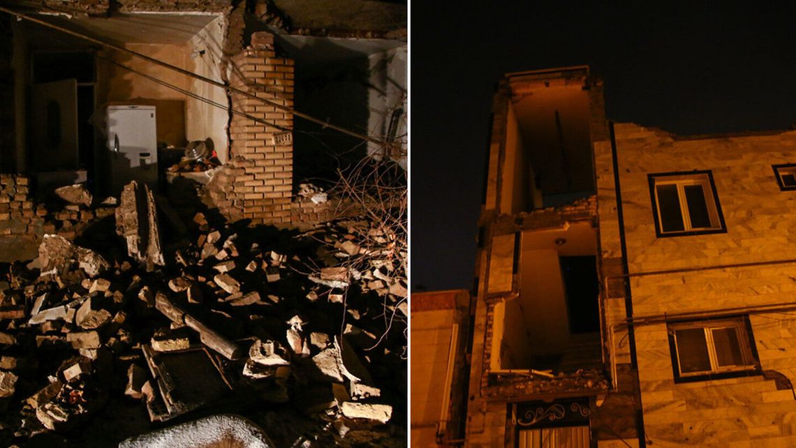 Irán: terremoto provoca muertos y heridos