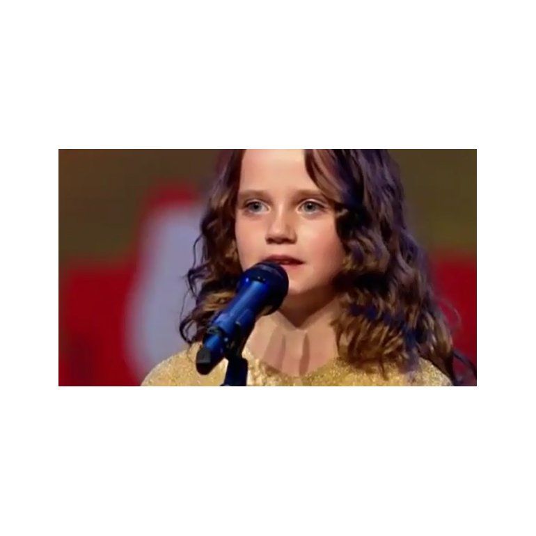 La niña holandesa que conmovió al mundo con su voz