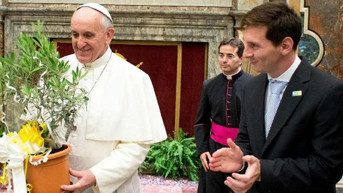 Messi ha visitado al Papa Francisco en varias ocasiones.