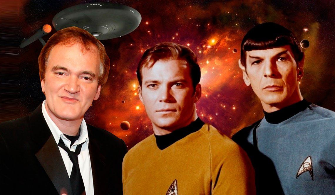 Quentin Tarantino vuelve a coquetear con un retiro a bordo de la Enterprise