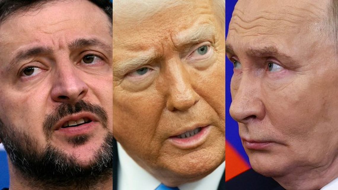Trump podría reunirse con Putin y Zelenski en busca de la paz