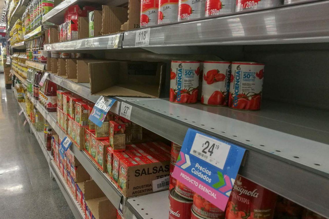 Afirman que falta la mitad de los Productos Esenciales