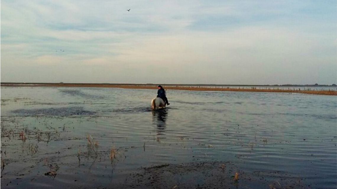 Laguna La Picasa: el agua no drenaba porque soldaron las compuertas
