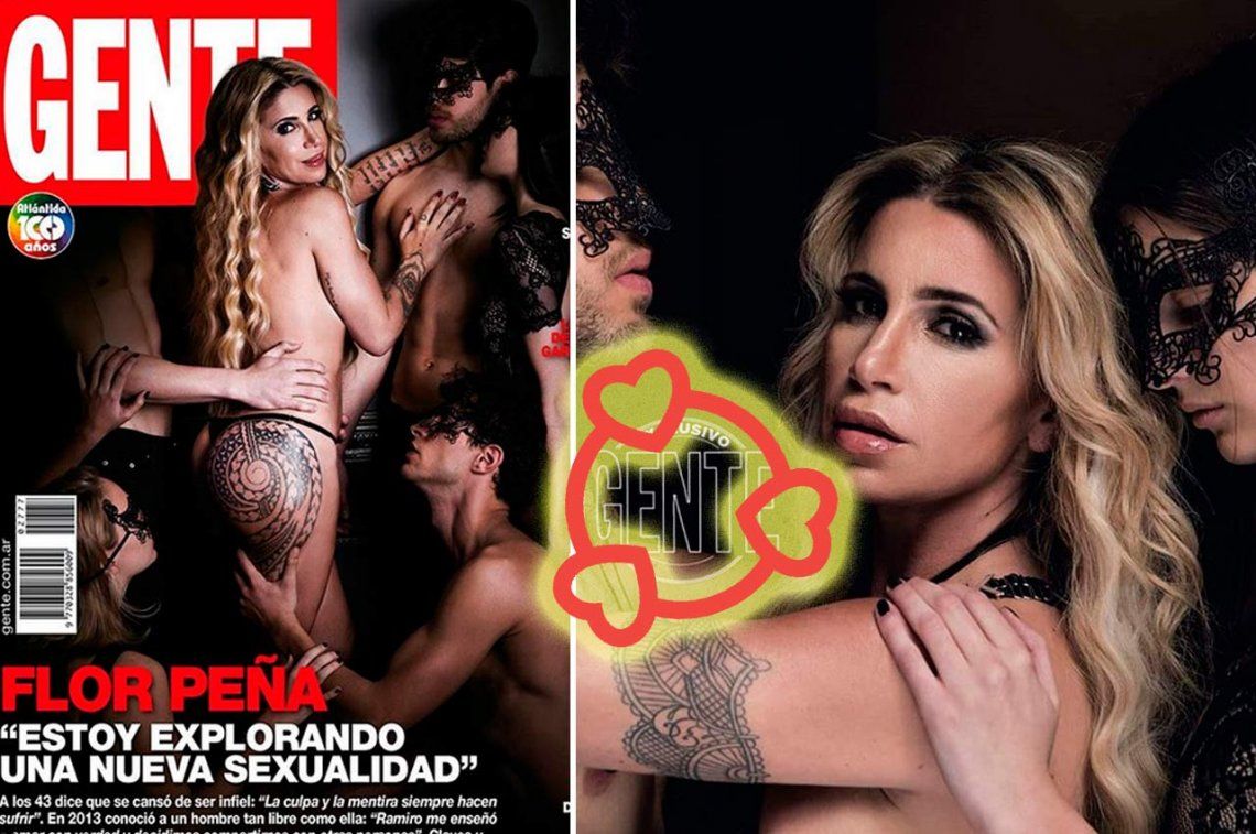 Flor Peña se quebró al aire en el Bailando y reveló sus secretos para el  poliamor a una revista