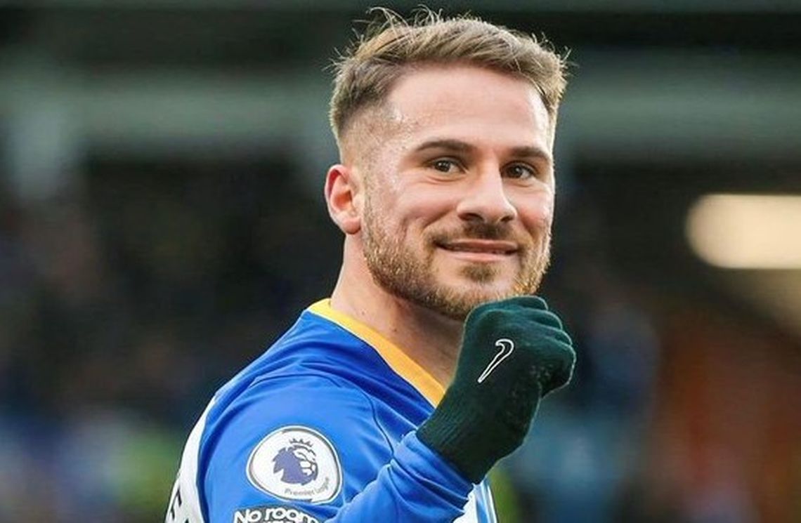 Alexis Mac Allister brilló en la victoria del Brighton