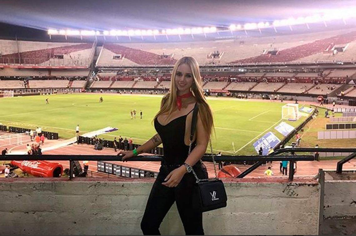 Así Festejó La Esposa Hot De Franco Armani La Figura De La Supercopa Argentina 2766