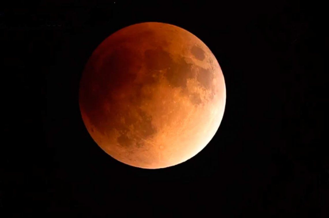 Así fue el eclipse de la superluna azul de sangre
