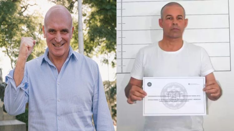 José Luis Espert y Fred Machado, detenido.
