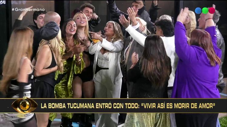 Gladys La Bomba Tucumana entró a la casa de Gran Hermano Generación Dorada