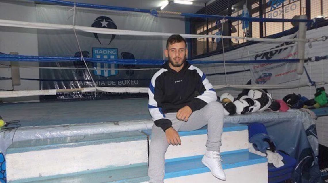 Gonzalo Díaz era entrenador de boxeo en Racing.