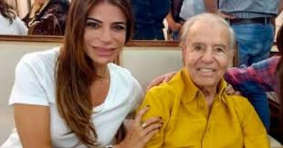 La hija de Menem relató los últimos momentos con vida del ex presidente.