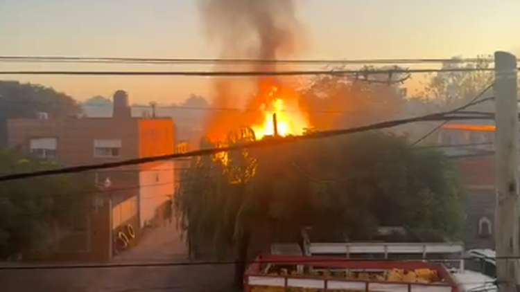 Es la tercera vez en el año que ocurre un incidente con garrafas en la localidad de Merlo.