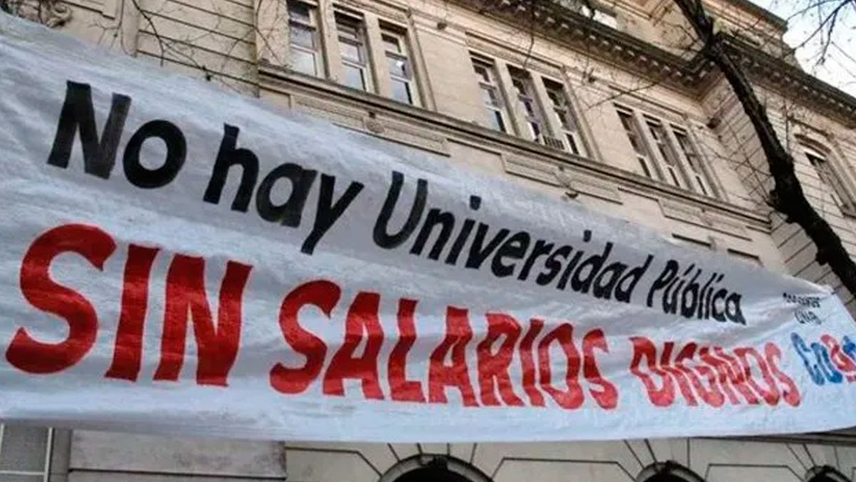 Las universidades públicas anunciaron otro paro por 48 horas por los ...