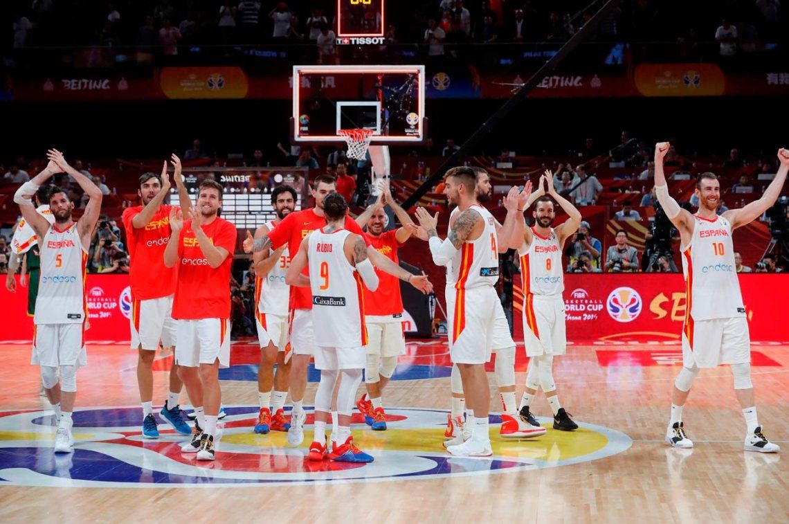 En un encuentro infartante, España derrotó a Australia y pasó a la final del Mundial de Básquet