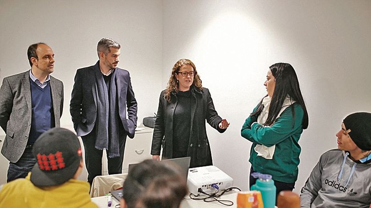 Peña recorrió obras en la ciudad de Santa Fe