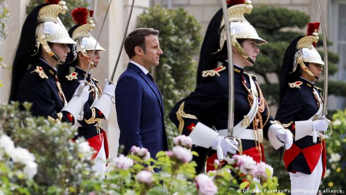 Macron asumió en su segundo mandato en Francia.