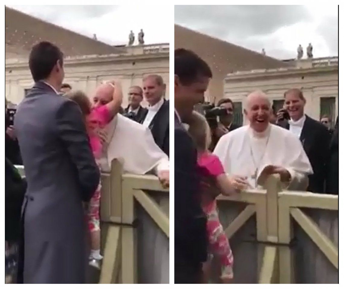 El Papa Francisco fue sorprendido por el ladrón menos pensado