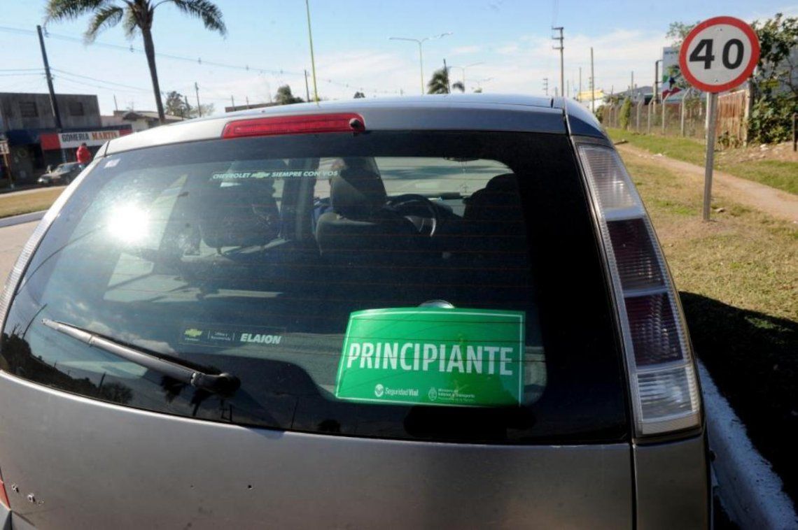 Quienes accedan a la licencia, tendrán la condición de principiante por dos años y durante la capacitación se hará foco en la Seguridad Vial. Archivo.