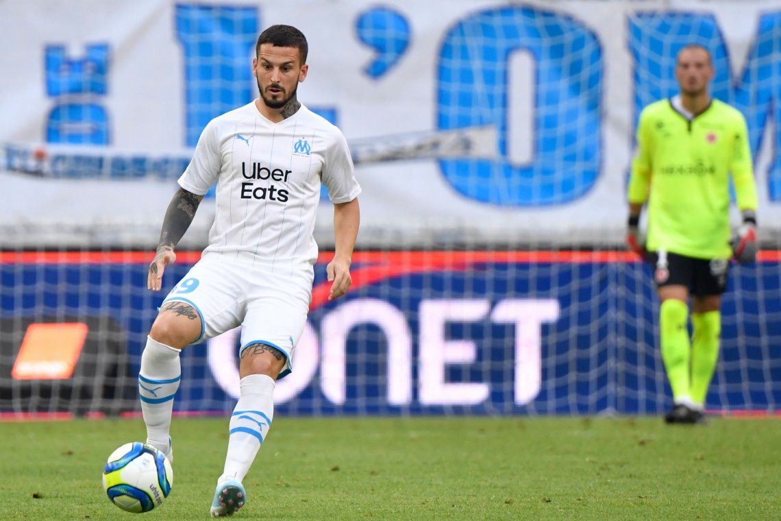 Benedetto debutó en el Olympique de Marsella con una derrota