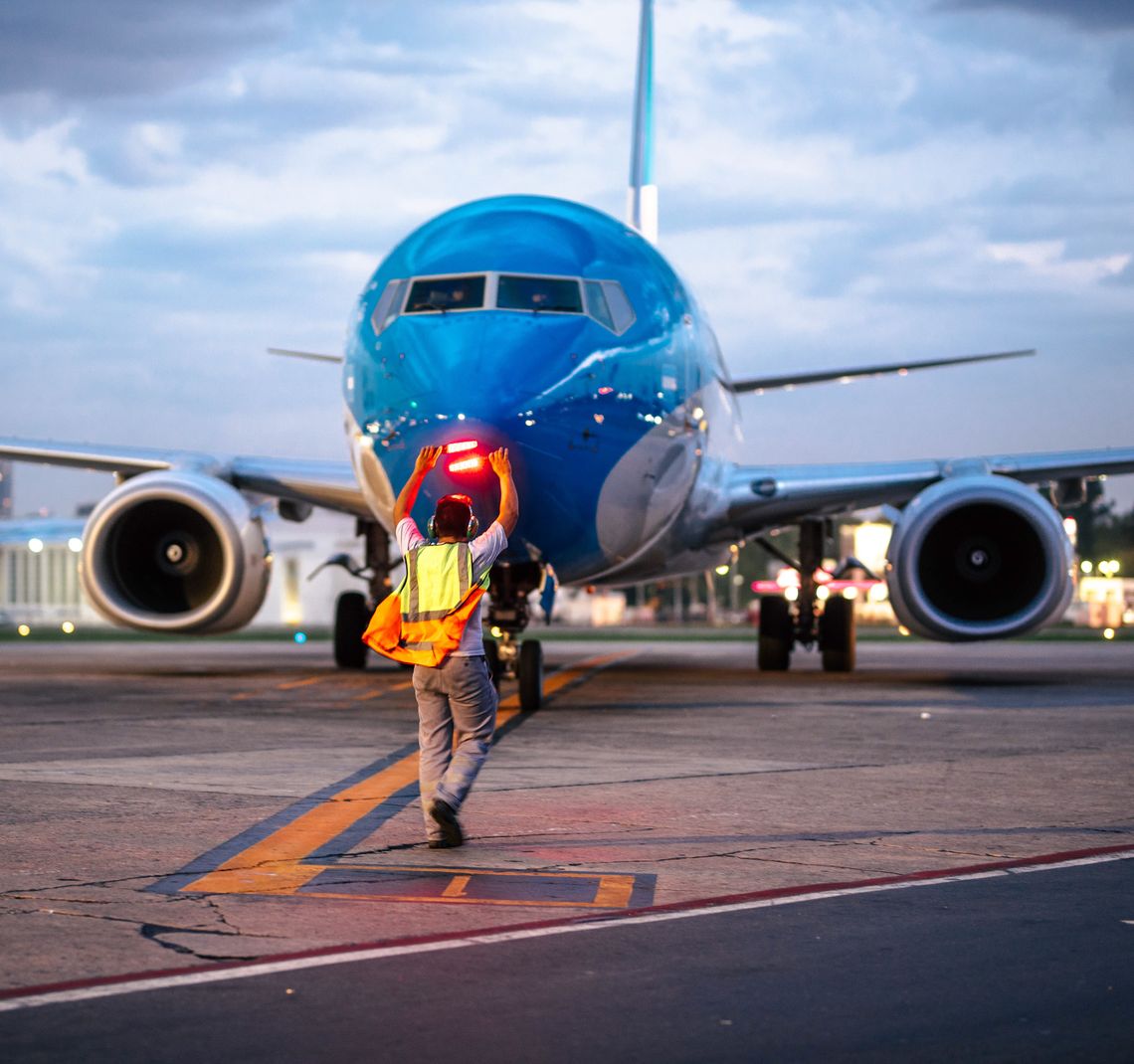La falla del motor del vuelo de Aerolíneas Argentinas