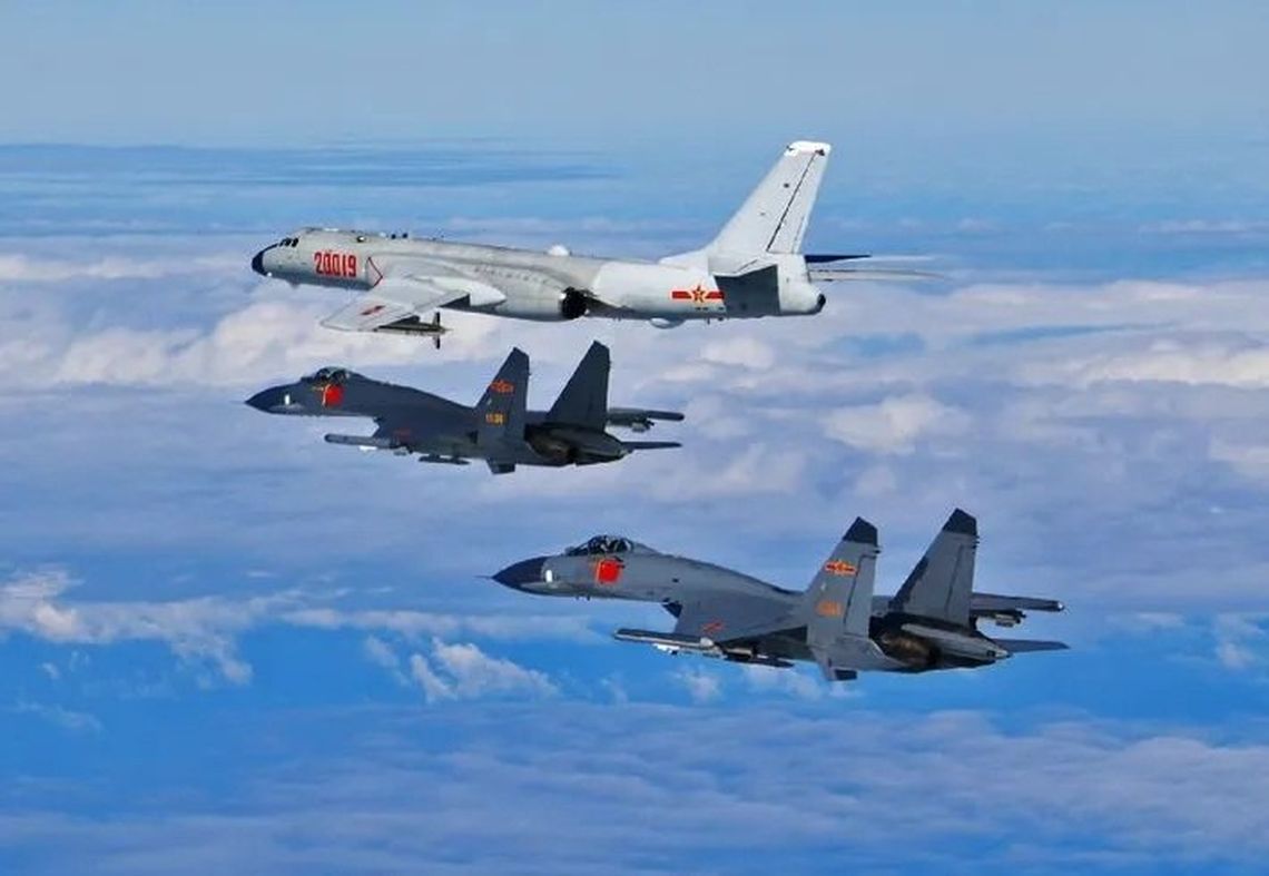 China realiza ejercicios militares frente a Taiwán.