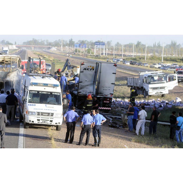Hubo negligencia del camionero que causó tragedia en Mendoza