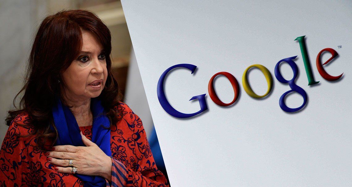 Revés para Google: la Corte rechazó el per saltum pedido en la demanda de Cristina Kirchner