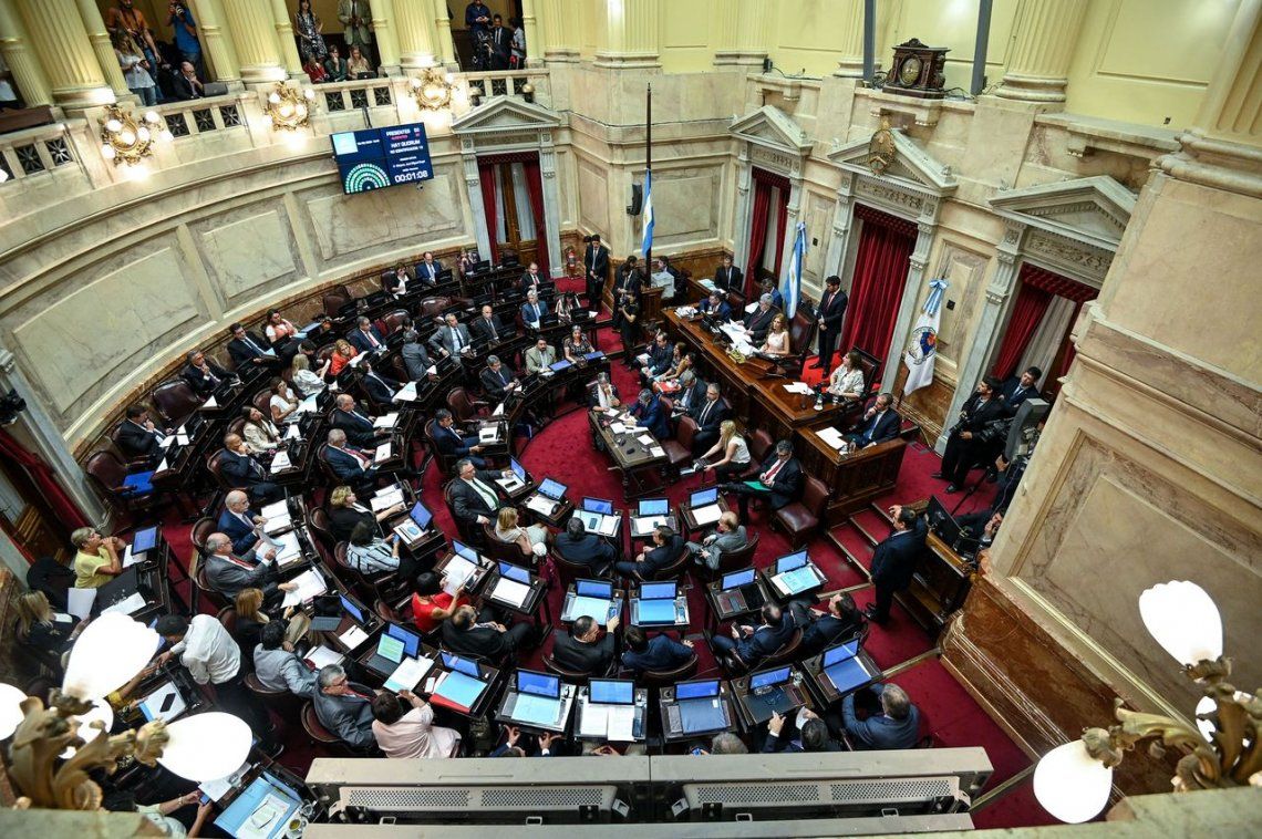 El Senado aprobó la Ley de Sostenibilidad de la Deuda Externa por unanimidad