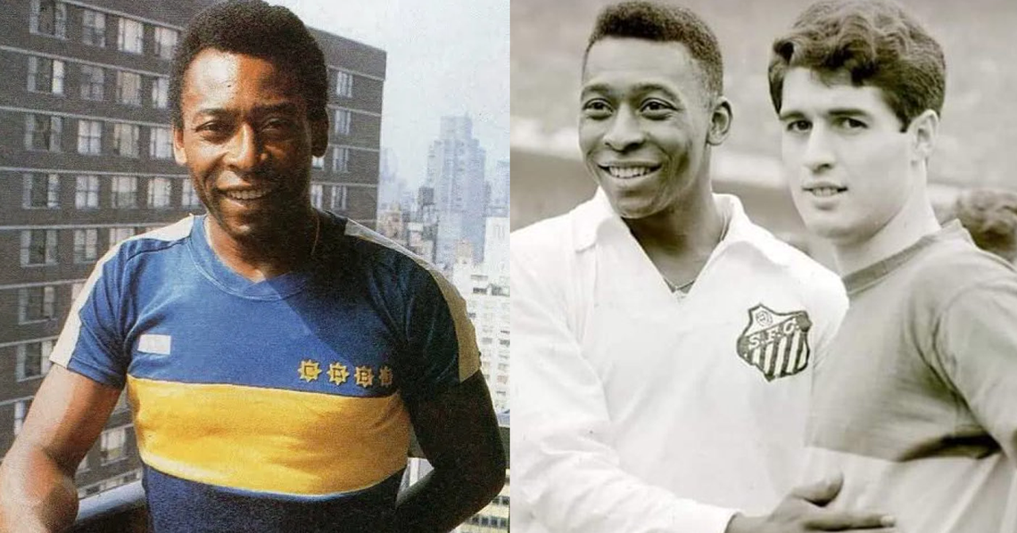El Santos de Pelé le ganó a un gran equipo de Boca (con Rojitas como figura) la final de la Copa Libertadores de 1963.