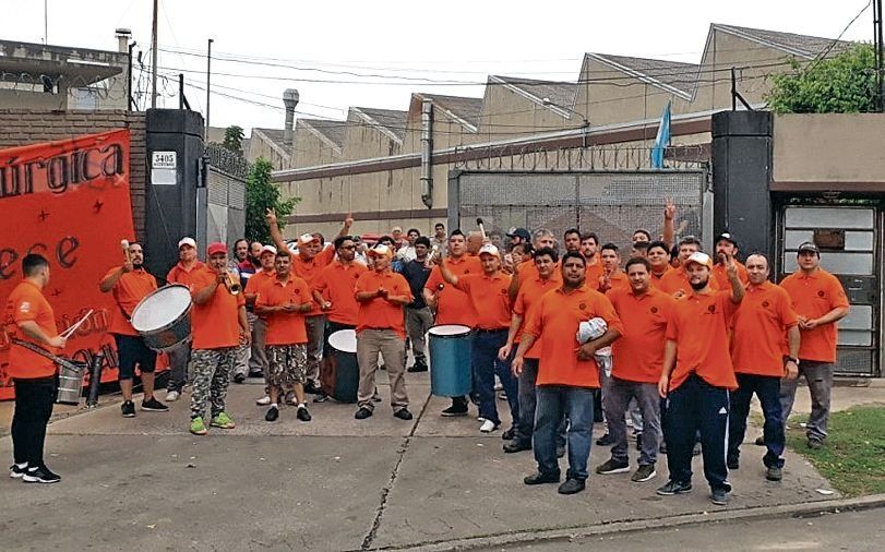 Ezpeleta: protesta en la metalúrgica Sempere