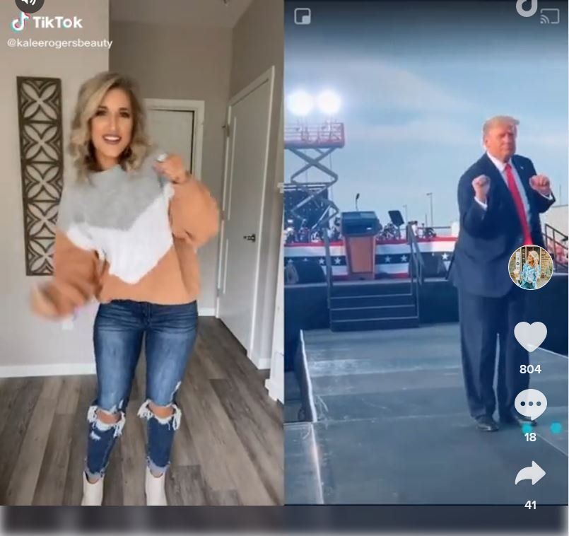 Trump TikTok Dance Challenge: el nuevo viral que ridiculiza al Presidente de EEUU