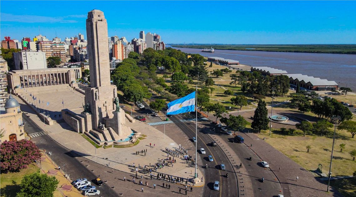 Rosario . Monumento a la Bandera nacional 