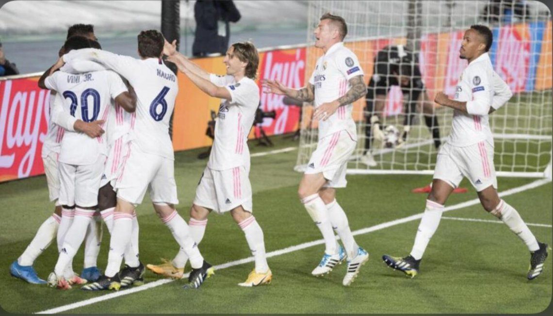 El Real Madrid vención 3-1 al Liverpool en el partido de ida de los cuartos de final de la Champions League