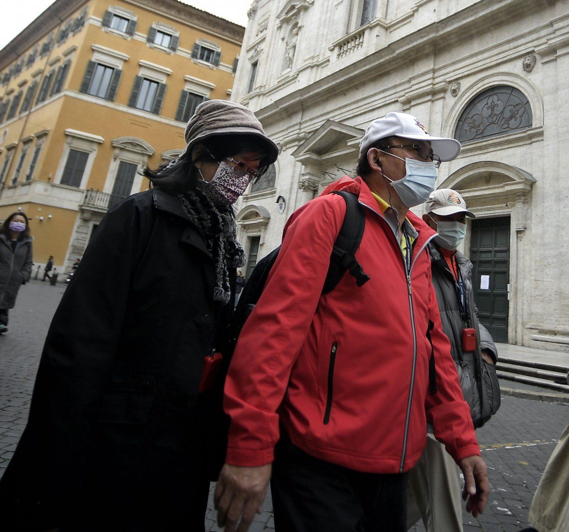 Italia sumó 71 muertos por coronavirus y detecta 202 nuevos casos en 24 horas