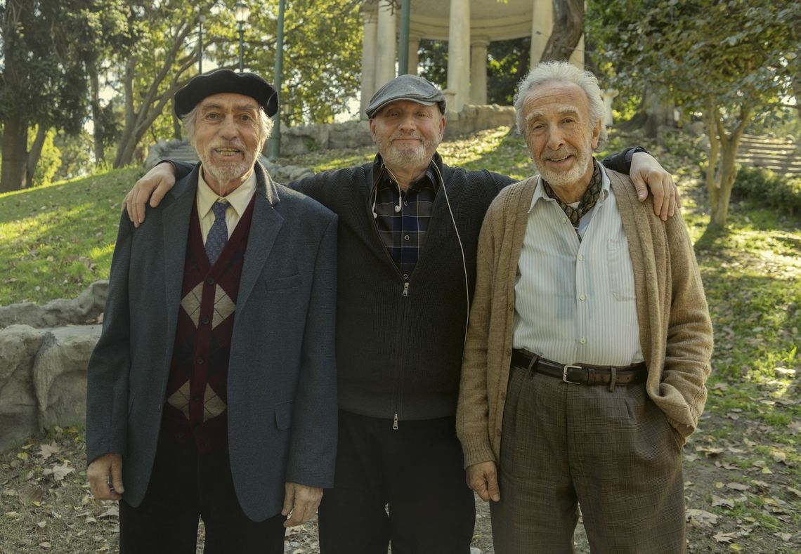 Luis Brandoni, Juan José Campanella y Eduardo Blanco