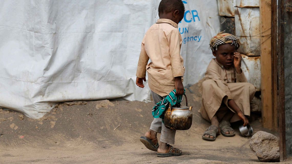 Actualmente hay 41 millones de personas en 43 países que están al borde de la hambruna