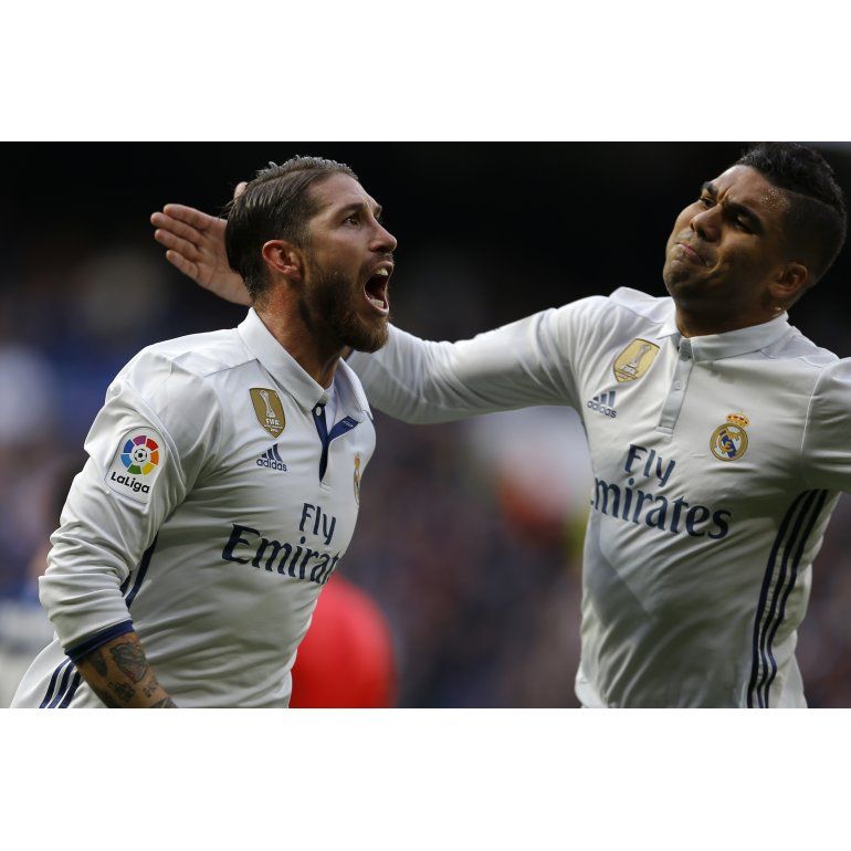La revancha de Ramos: doblete y punta a salvo para el Madrid