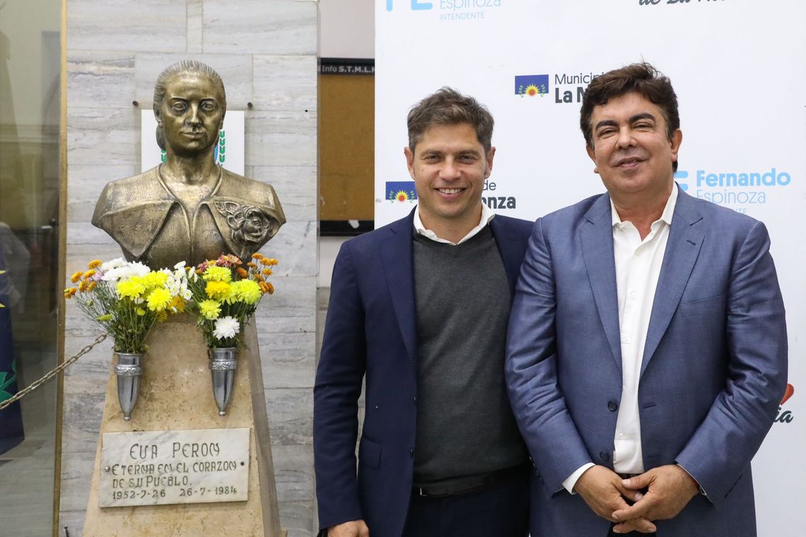 Fernando Espinoza y Axel Kicillof avanzaron en una agenda común de políticas públicas que beneficiarán a La Matanza