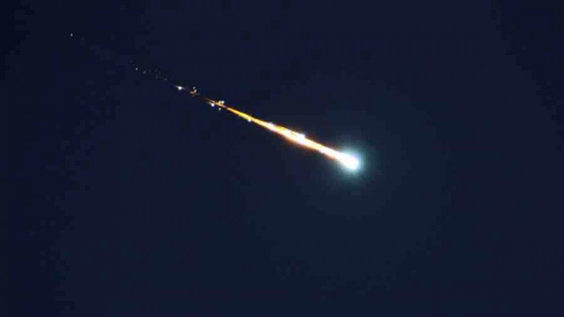 Reportan la caída de un meteorito en Uruguay: fue visto desde Buenos Aires