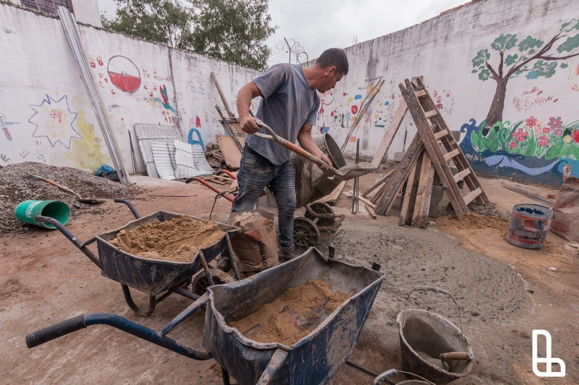 Comienzan obras en La Casita de Monte Chingolo
